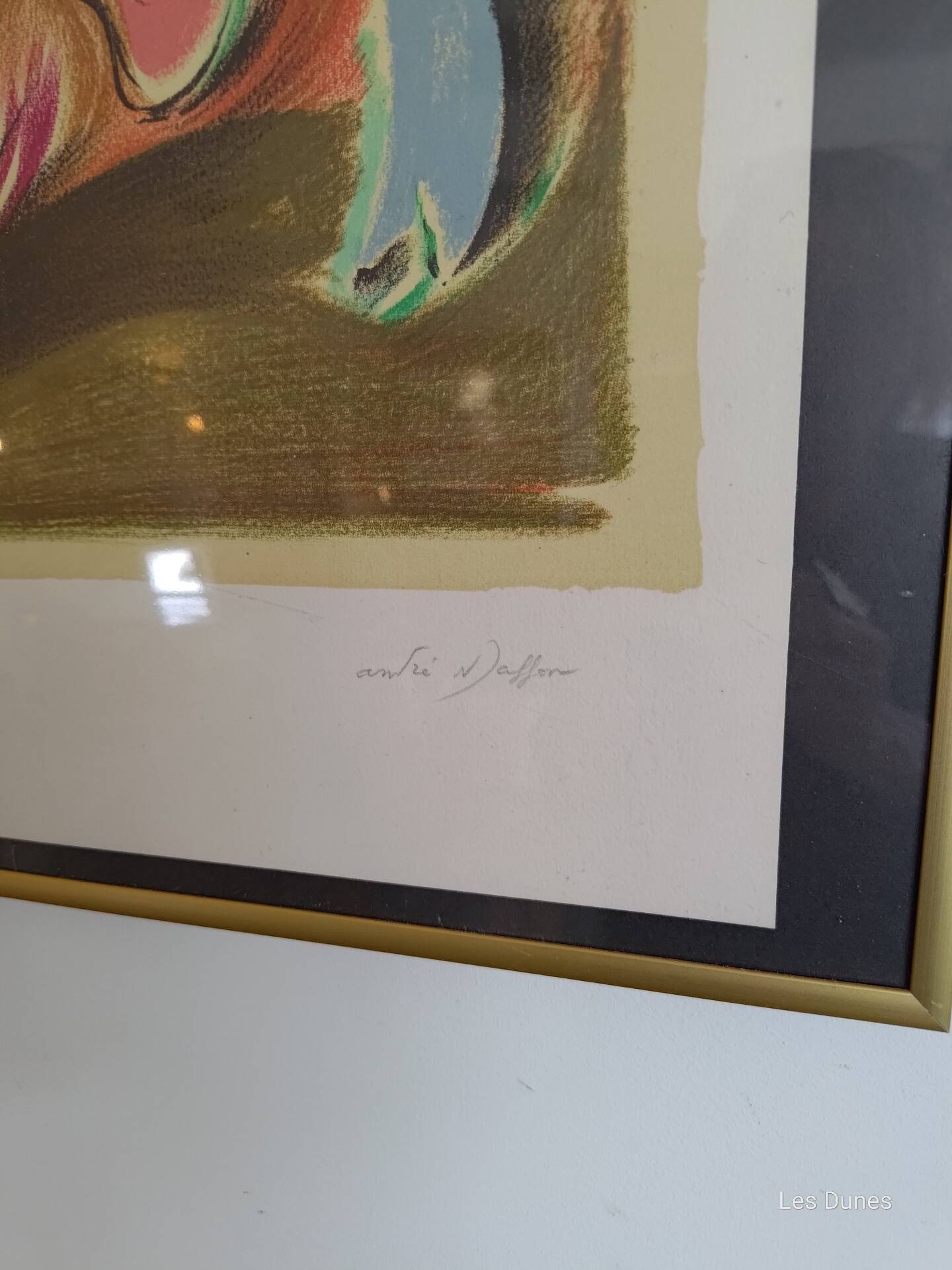 Lithograph André Daffon