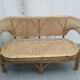 Bench set & rattan chair