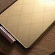 Art deco two-handle mirror tray