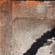 abstract painting, oil and concretions on panel No. 16, LM Londot 1963
