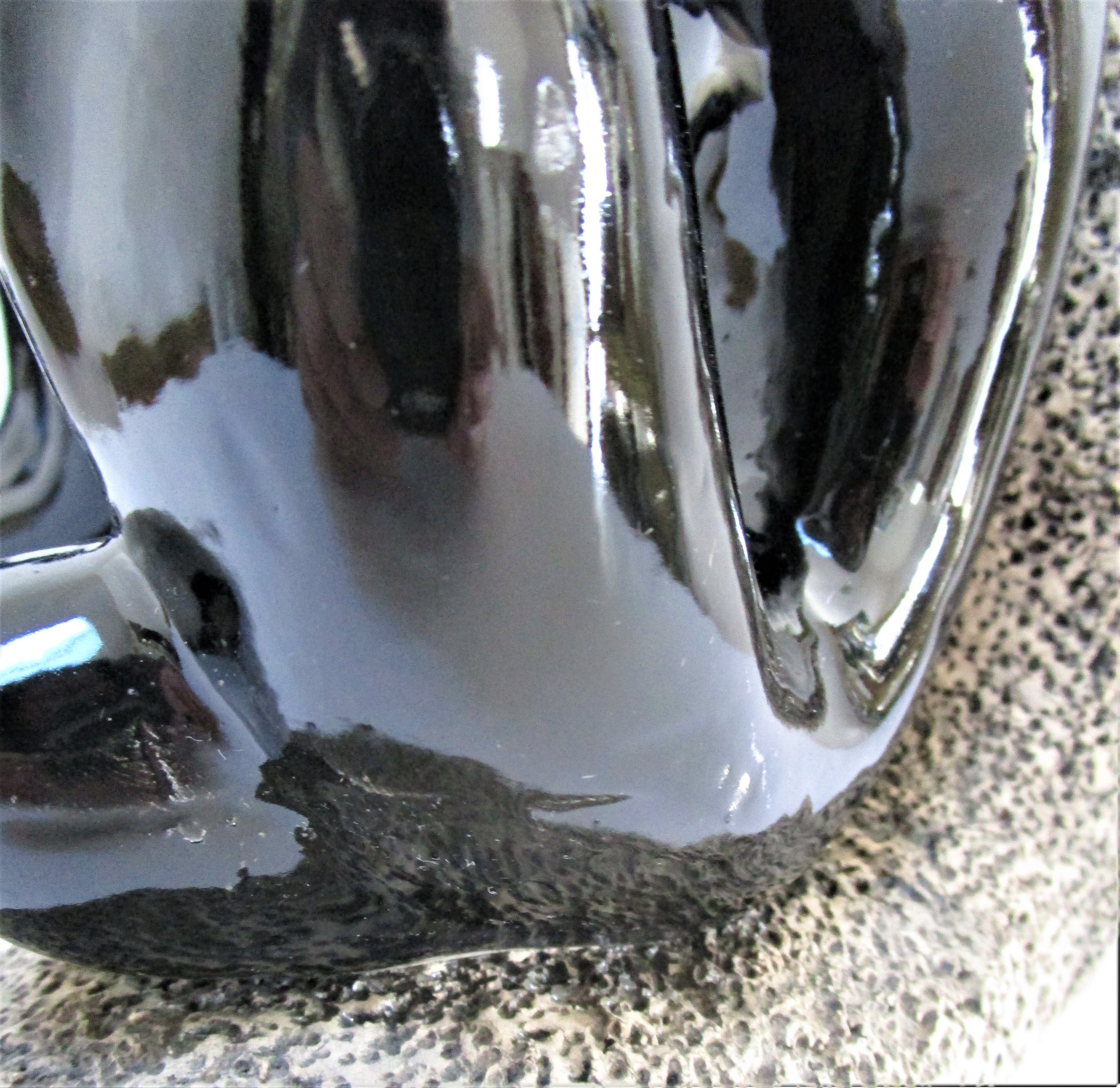 Pair of sculptural ceramic bookends design 70s