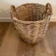 Pop-up Christmas 2022 - Vintage round basket / old basket in Dame-Jeanne