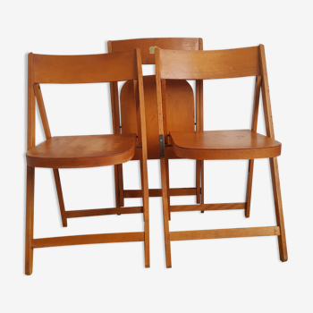 Lot de 3 chaises pliantes enfant