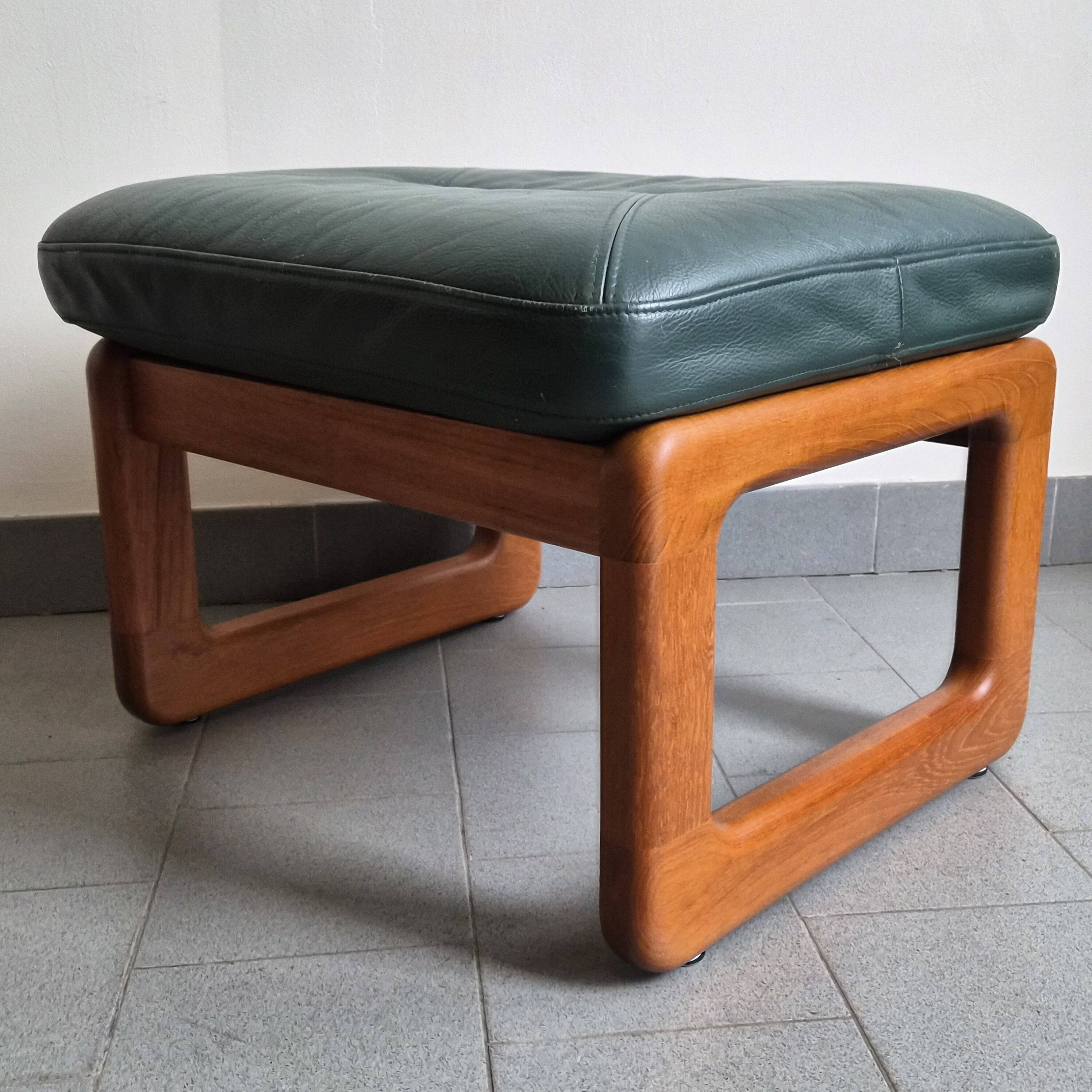 Pair of footstools by Poul Jeppesen for Holstebro Mobelfabrik 1970