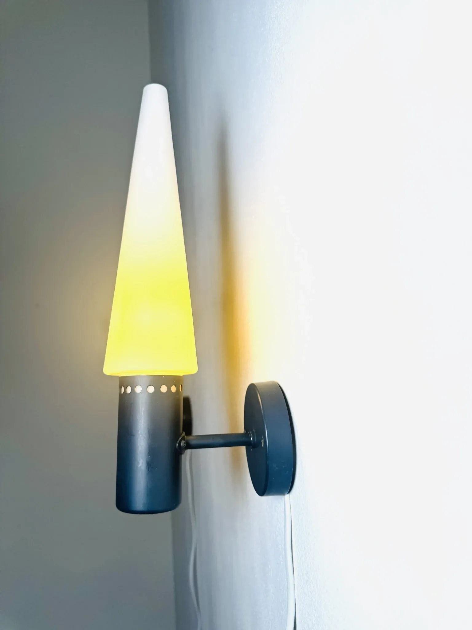 Wall sconces S-1986 by Hans-Agne Jakobsson for Markaryd, Sweden, 1960s.