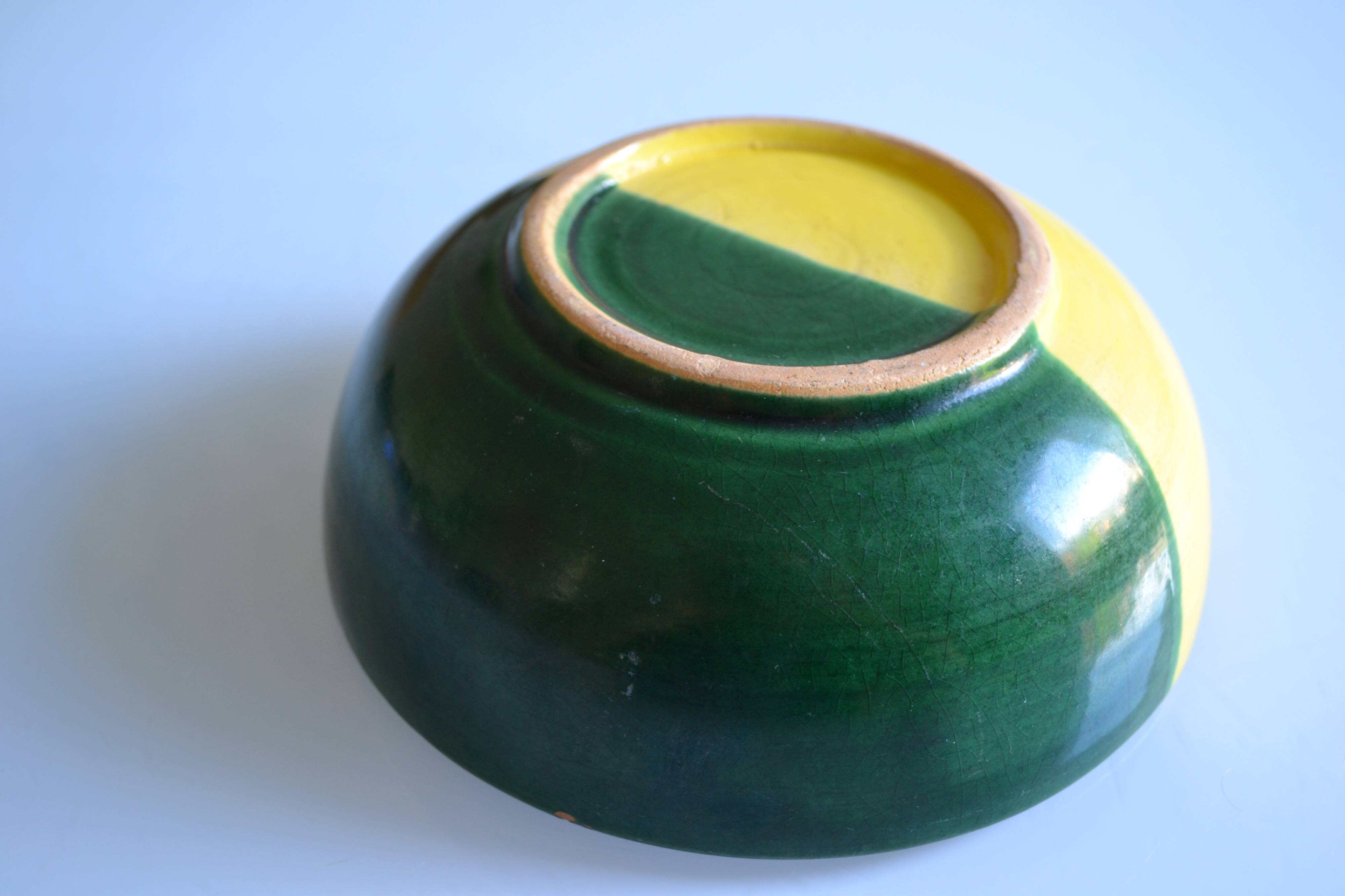 Vintage ceramic bowl Provence France