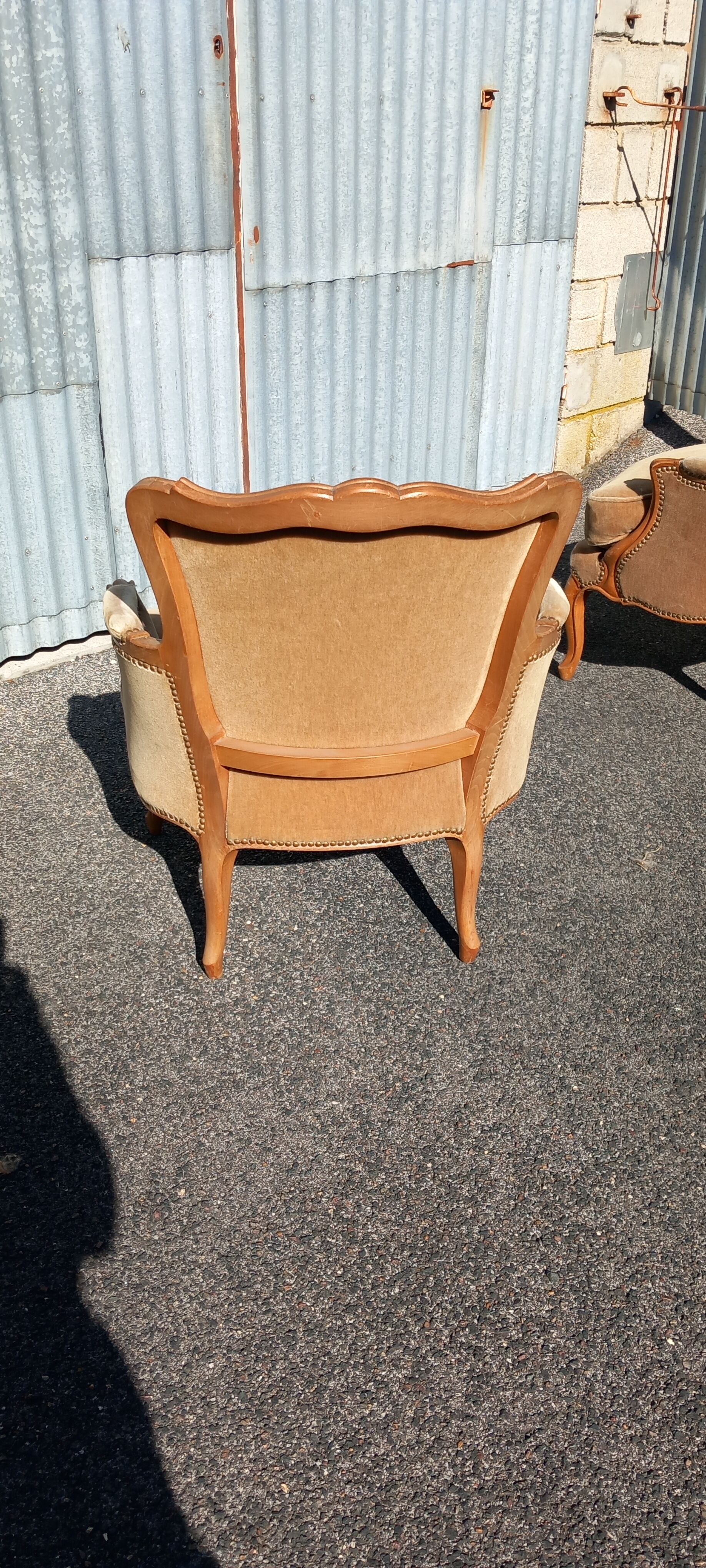 Louis XV style armchairs