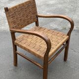 Bauhaus rope chair easy chair Erich Dieckmann style