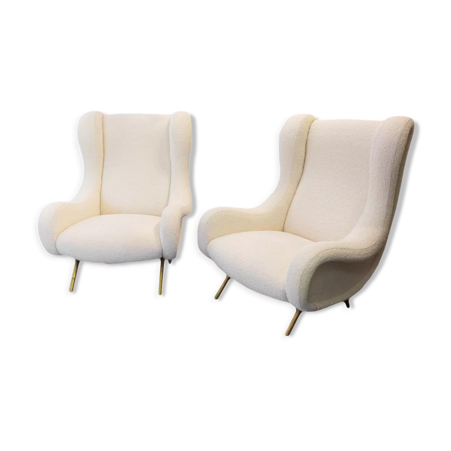 Pair of armchairs "Senior" by Marco Zanuso & Arflex