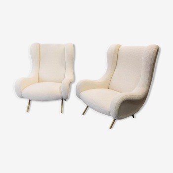Paire de fauteuils "Sénior" de Marco Zanuso & Arflex