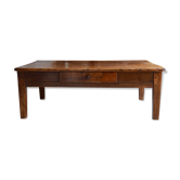 Table basse en noyer