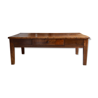 Table basse en noyer