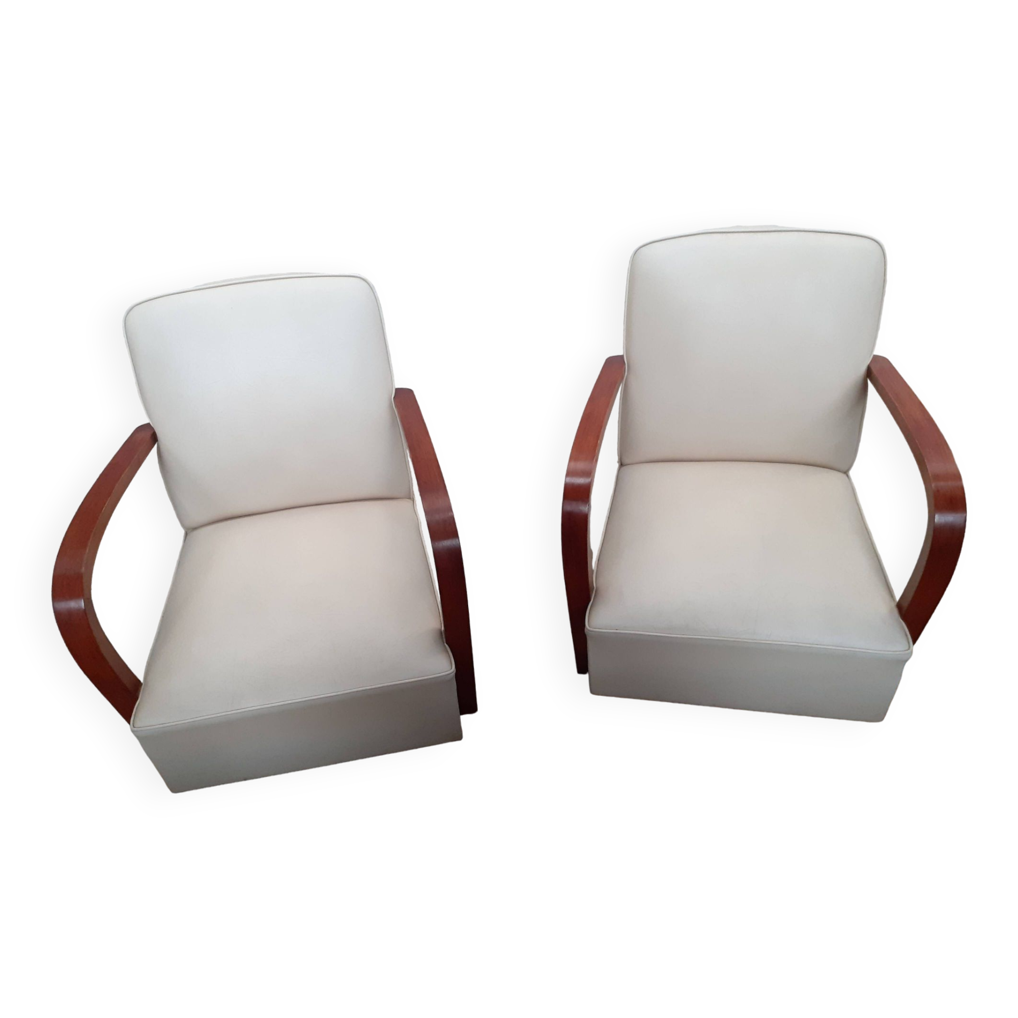 Pair of vintage armchairs