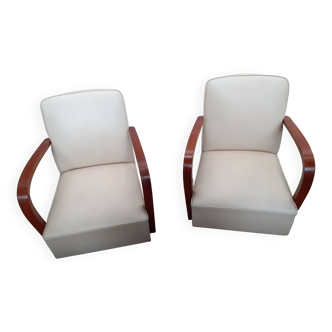 Pair of vintage armchairs