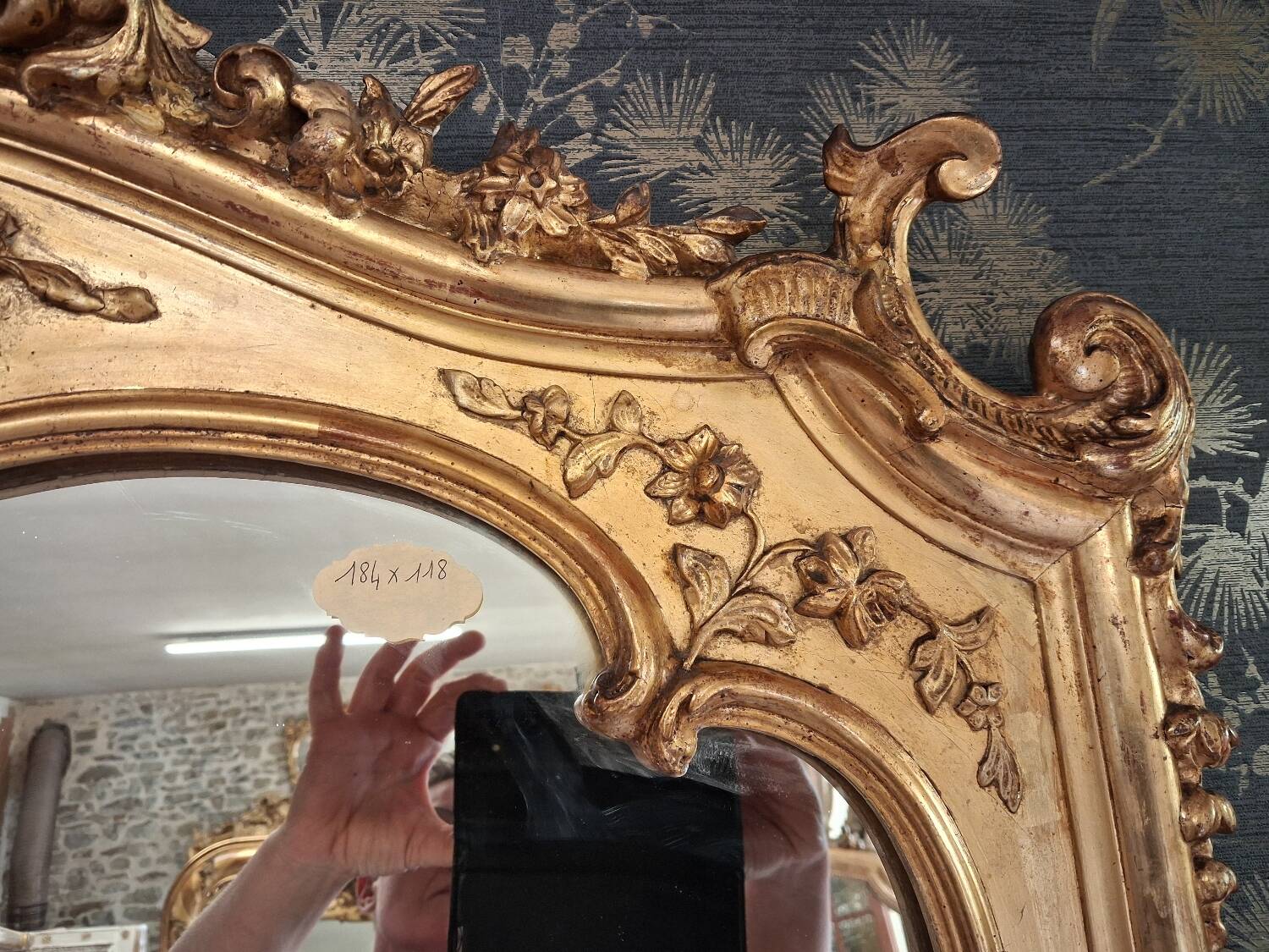 Napoleon III mirror 184x118