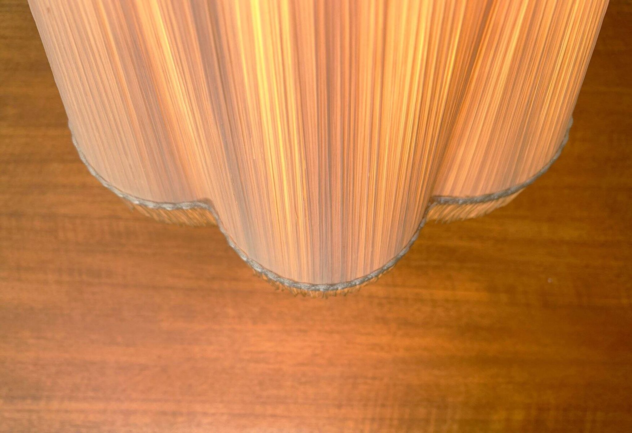 French opaline glass table lamp from the mid-century Sèvres, 1960s.