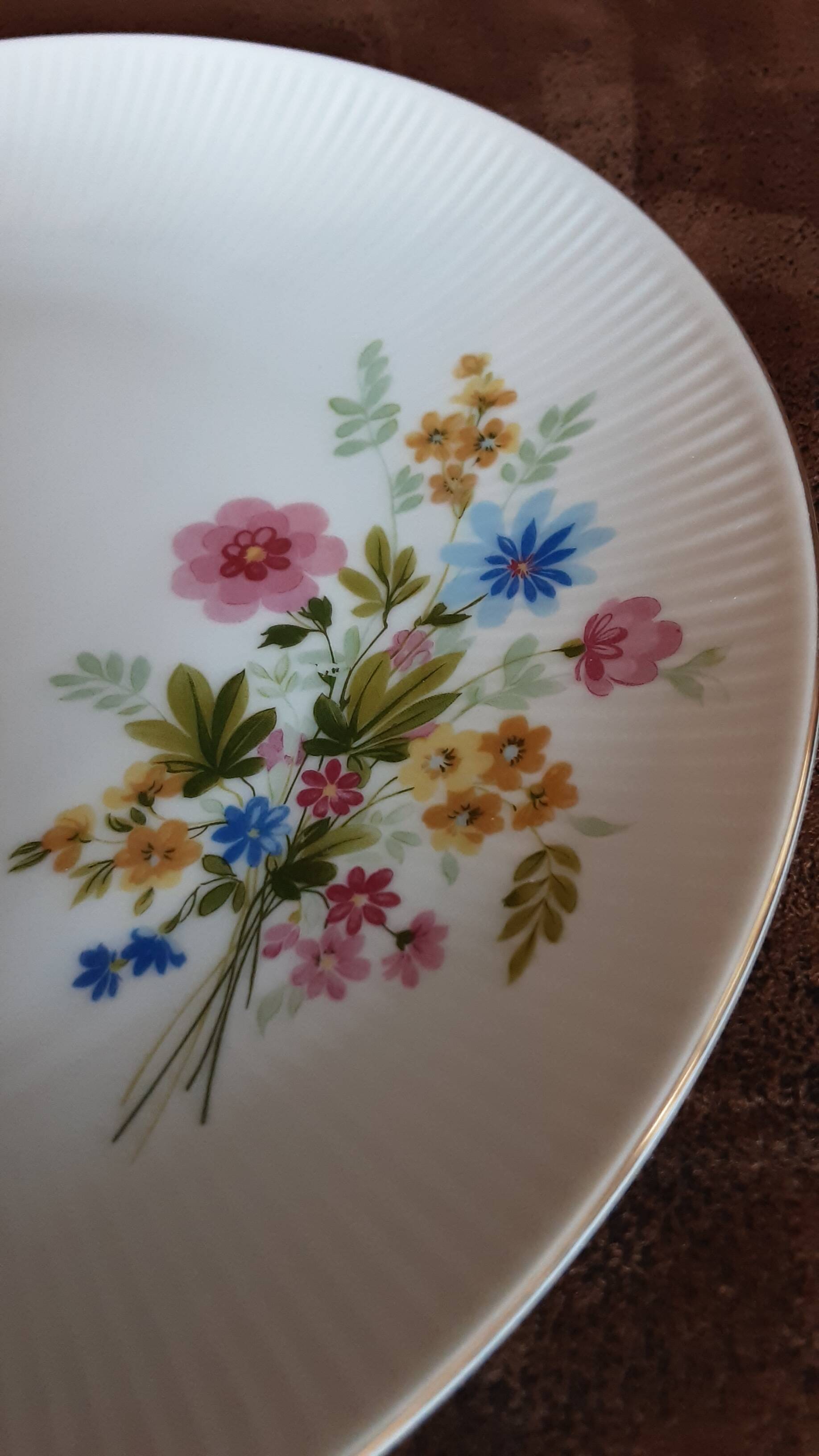 Set of 11 flat plates Bavaria