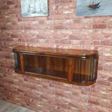 Renovated art deco hanging display cabinet, retro, vintage, 1956