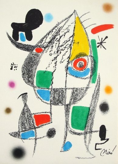 Joan Miro (1893-1983) - Maravillas con variaciones acrosticas 20