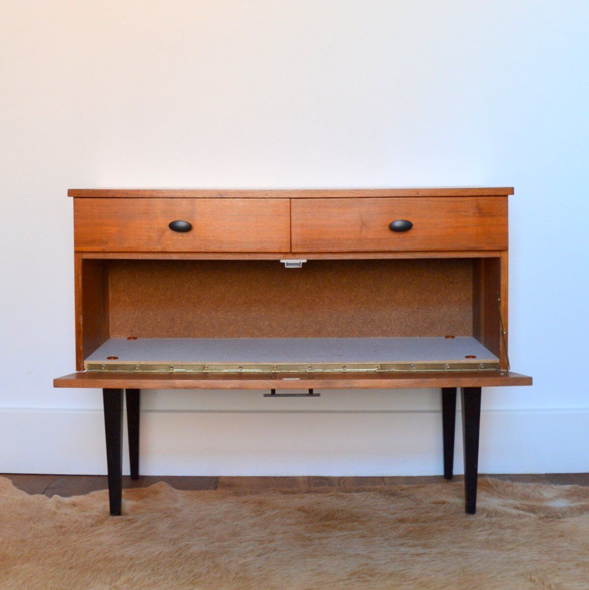 Console / Bedside feet compass vintage 1950s