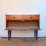 Console / Bedside feet compass vintage 1950s