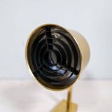 Mid-Century Modern Set of 3 Brass Wall Sconces by Sundstedt Sweden