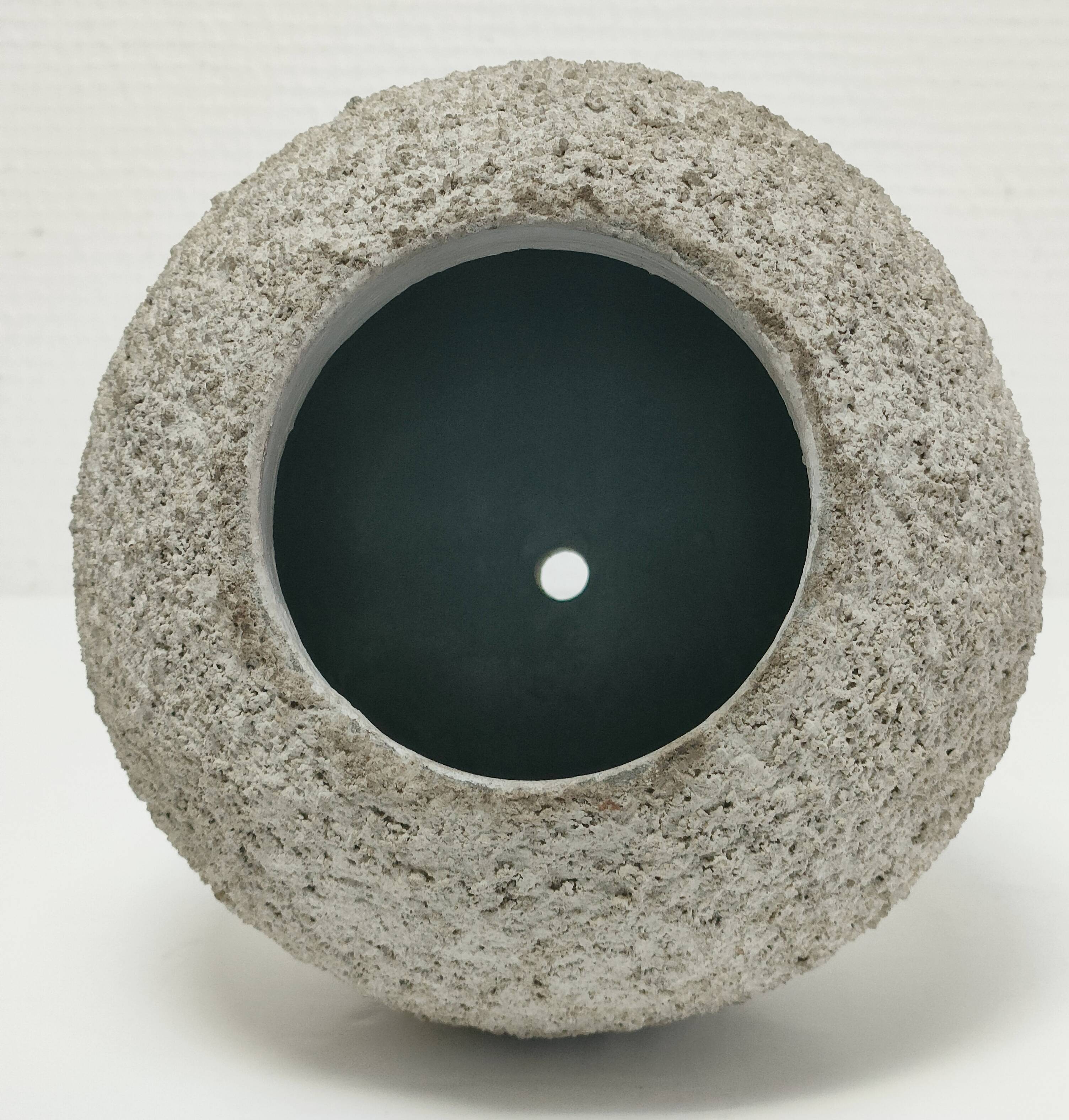 planter ball concrete cement design 60s