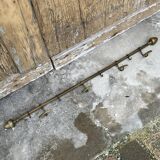 Brass coat rack