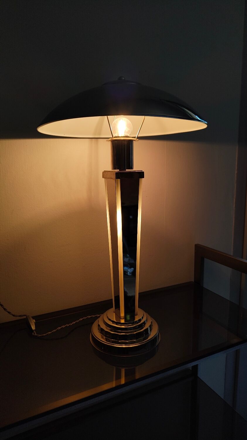 Lamp house Sofar in silver bronze