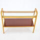 1970s Side Table or TV Rack, Czechoslovakia