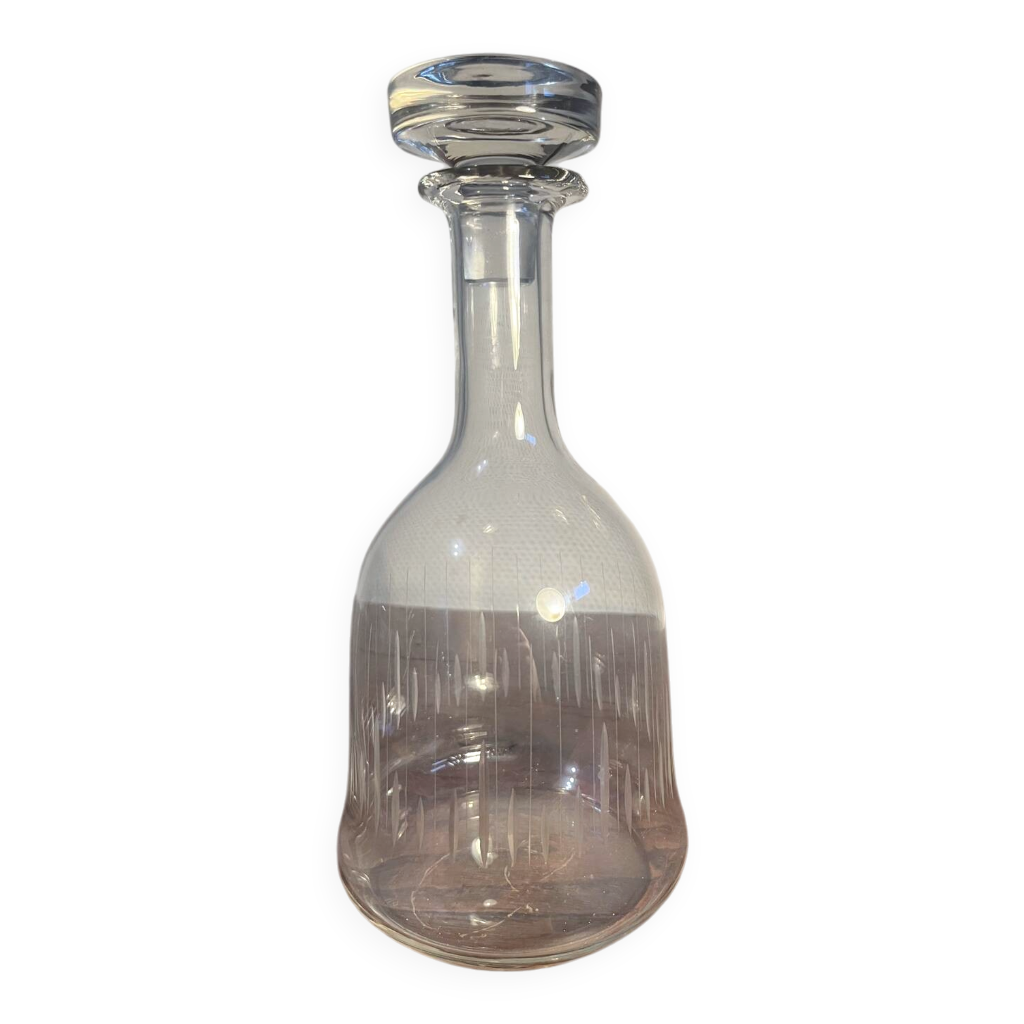 Numbered 118 cut crystal decanter