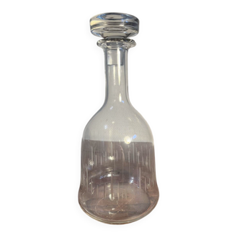 Carafe à décanter en cristal ciselé numérotée 118