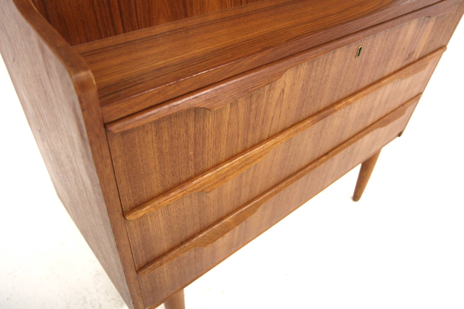 Scandinavian teak secretary, Denmark, 1960
