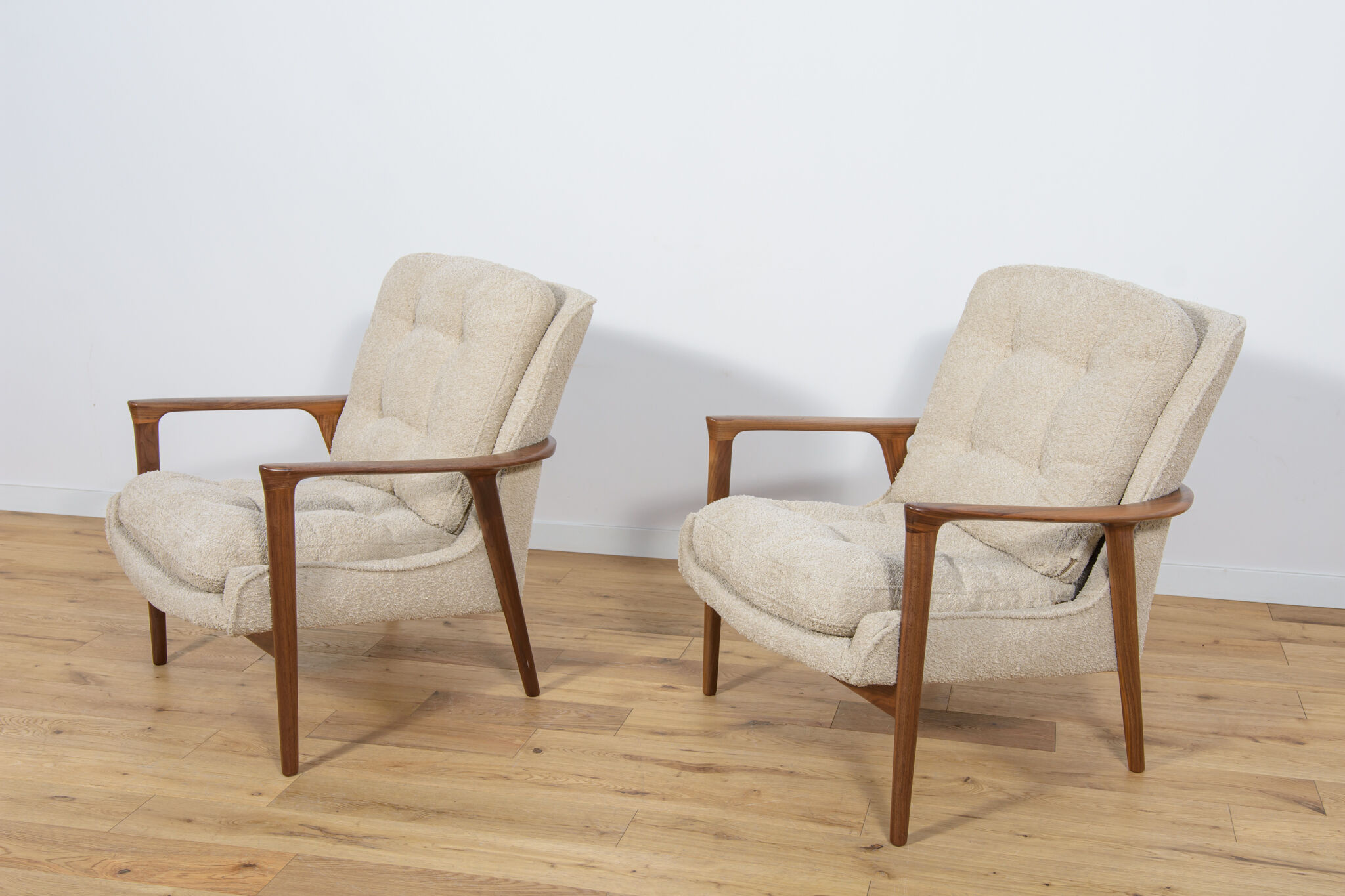 Model Tulip Armchairs by Inge Andersson for Bröderna Andersson, 1960s, Set of 2