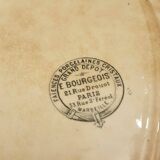 Oval dish in Iron Earth Emile Bourgeois