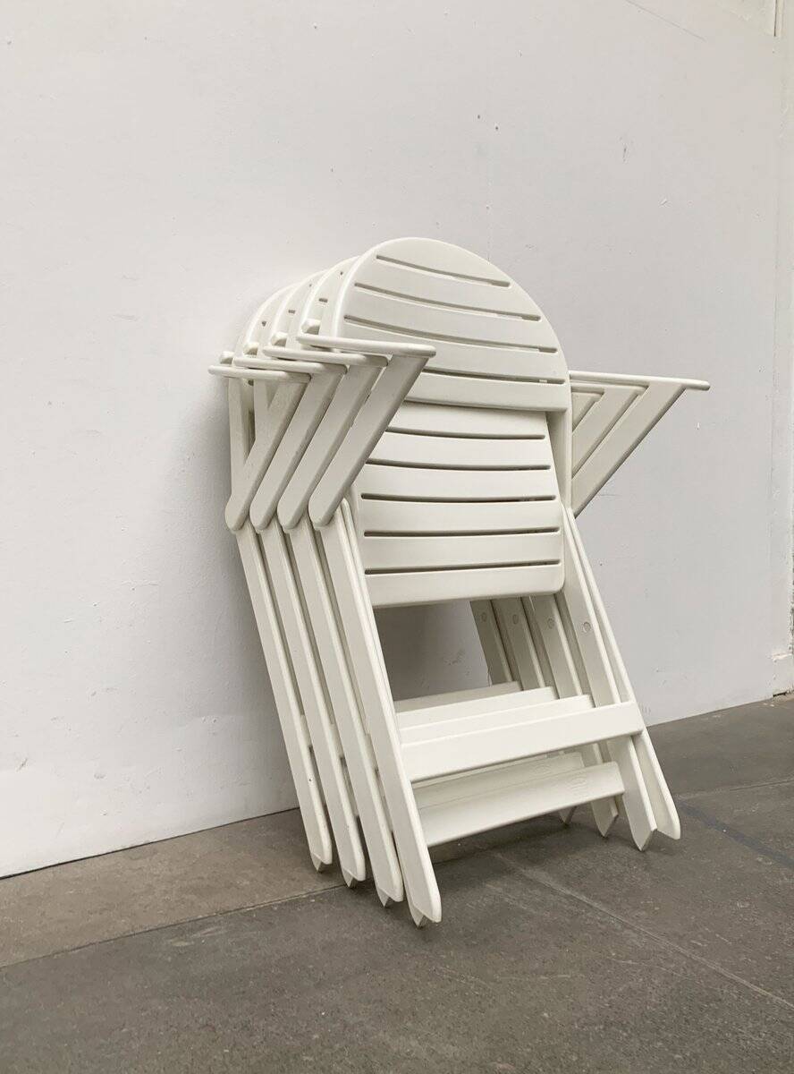 Postmodern folding chairs by Niels Gammelgaard for Ikea, set of 4.
