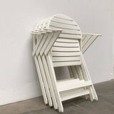 Postmodern folding chairs by Niels Gammelgaard for Ikea, set of 4.
