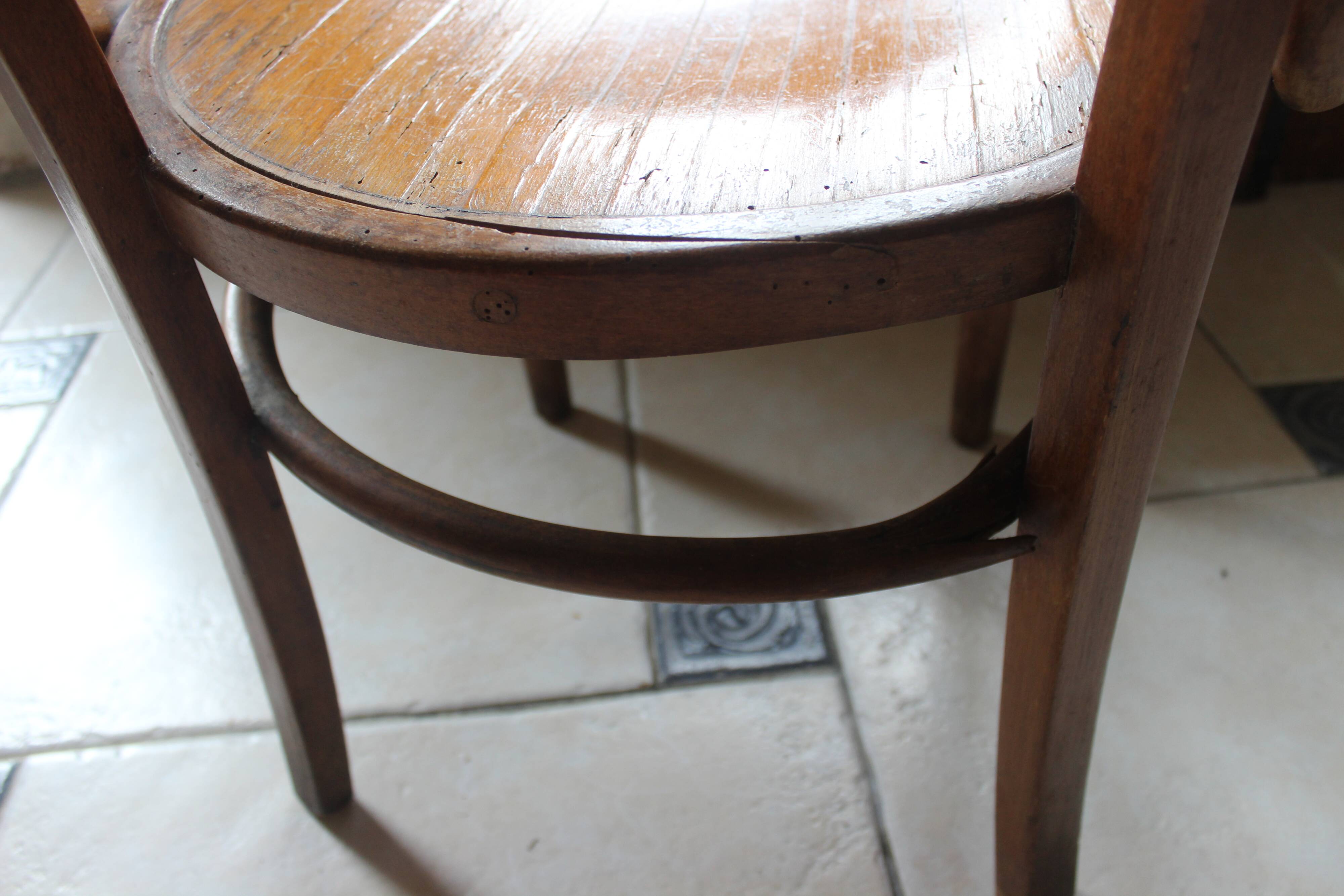 Baumann bentwood office chair