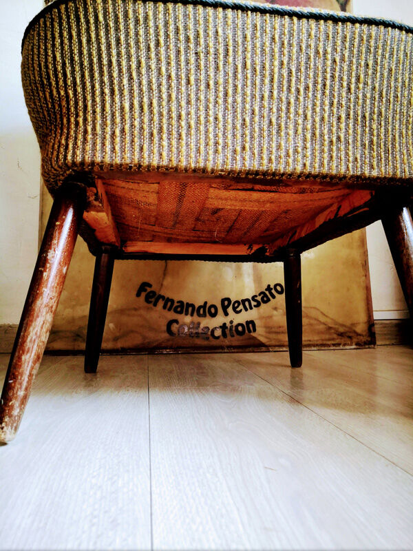 Scandinavian cocktail Chair years 50