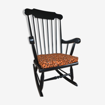 Rocking chair noir