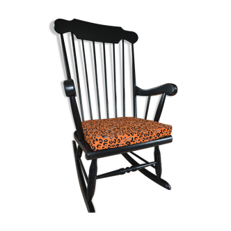Rocking chair noir