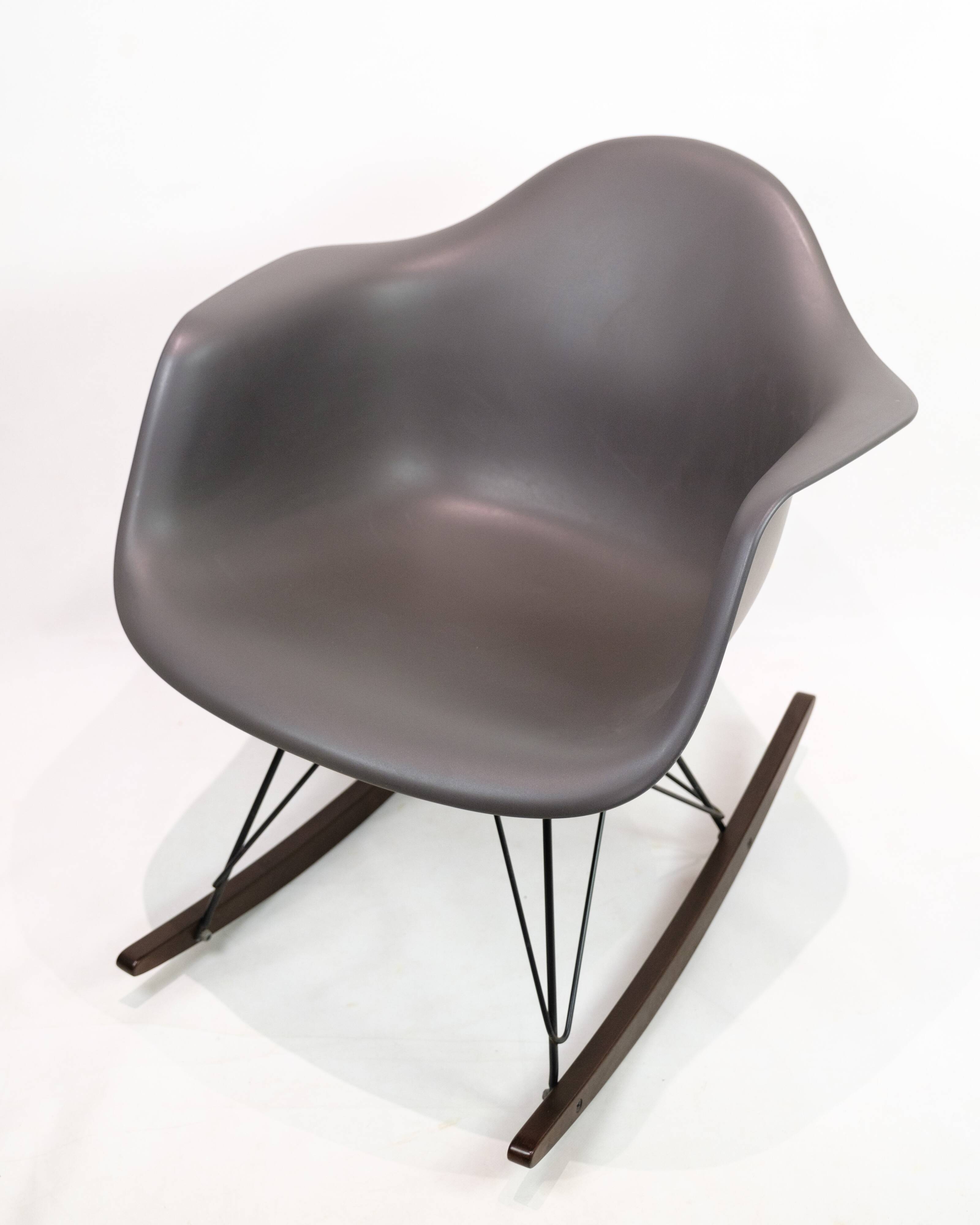 Rocking Chair Made In Plastic By Charles & Ray Eames For Vitra