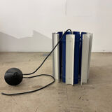 Yki Nummi ‘Mexique’ Lamp Suspension Vintage Bleu & Blanc Design