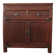Antique painted 2  door cabinet qith 2  drawers, 1910