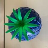 Vintage blue pineapple ice cube tray