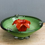 Ashtray - empty glass pocket of Murano