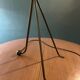 LIX Floor lamp base in raw steel with Caravan lampshade