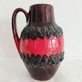 Vase West Germany Scheurich Fat Lava