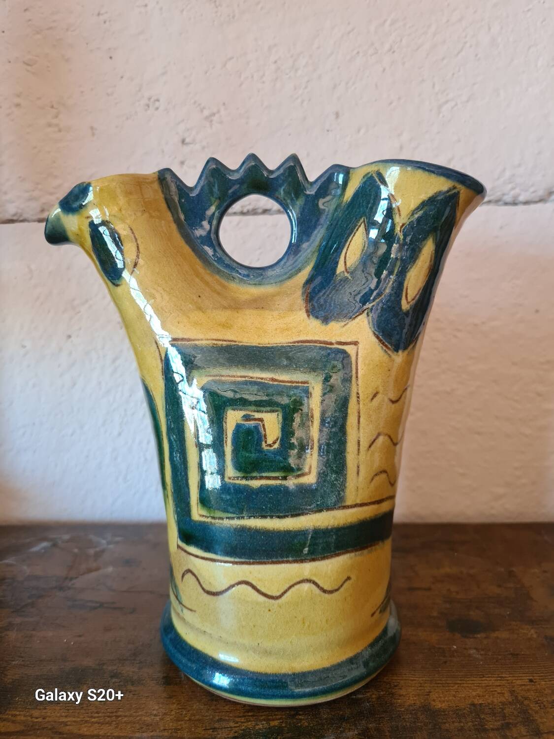 Terracotta jug