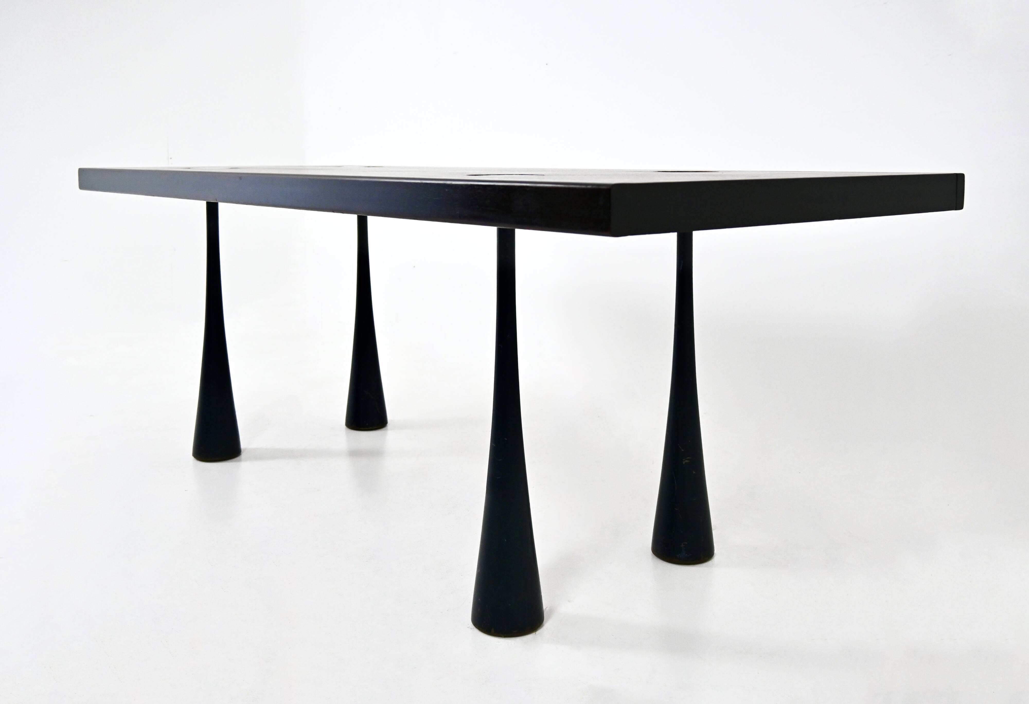 Dining table by Angelo Mangiarotti for La Sorgente Dei Mobili, 1970s